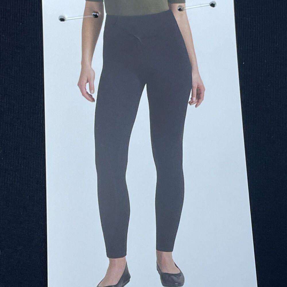 Matty M Women's XL Leggings Black Recycled Nylon H1060